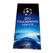  Полотенце пляжное детское "УЕФА-лига чемпионов " синее